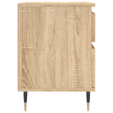 vidaXL Bedside Cabinet Sonoma Oak 40x35x50 cm Engineered Wood
