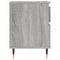 vidaXL Bedside Cabinets 2 pcs Grey Sonoma 40x35x50 cm Engineered Wood