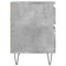 vidaXL Bedside Cabinets 2 pcs Concrete Grey 40x35x50 cm Engineered Wood