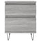 vidaXL Bedside Cabinets 2 pcs Grey Sonoma 40x35x50 cm Engineered Wood