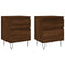vidaXL Bedside Cabinets 2 pcs Brown Oak 40x35x50 cm Engineered Wood