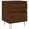 vidaXL Bedside Cabinets 2 pcs Brown Oak 40x35x50 cm Engineered Wood