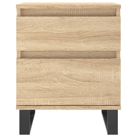 vidaXL Bedside Cabinets 2 pcs Sonoma Oak 40x35x50 cm Engineered Wood