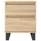 vidaXL Bedside Cabinets 2 pcs Sonoma Oak 40x35x50 cm Engineered Wood