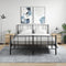 vidaXL Bedside Cabinets 2 pcs Sonoma Oak 40x35x50 cm Engineered Wood