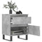 vidaXL Bedside Cabinets 2 pcs Concrete Grey 40x35x50 cm Engineered Wood