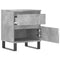 vidaXL Bedside Cabinets 2 pcs Concrete Grey 40x35x50 cm Engineered Wood