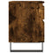 vidaXL Bedside Cabinets 2 pcs Smoked Oak 40x35x50 cm Engineered Wood
