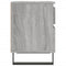 vidaXL Bedside Cabinet Grey Sonoma 40x35x50 cm Engineered Wood