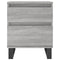 vidaXL Bedside Cabinets 2 pcs Grey Sonoma 40x35x50 cm Engineered Wood