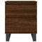 vidaXL Bedside Cabinets 2 pcs Brown Oak 40x35x50 cm Engineered Wood