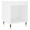 vidaXL Bedside Cabinet White 40x35x50 cm Engineered Wood