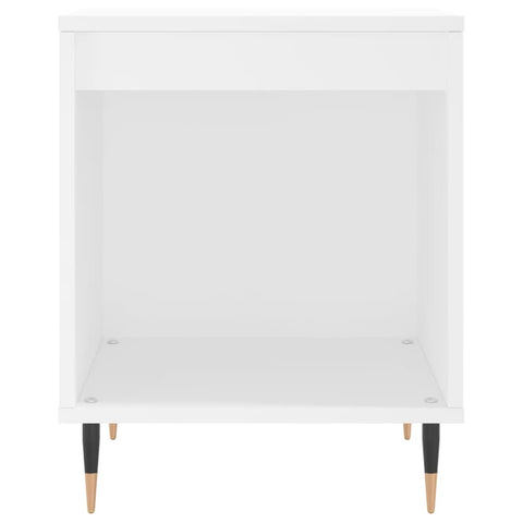 vidaXL Bedside Cabinets 2 pcs White 40x35x50 cm Engineered Wood