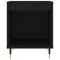 vidaXL Bedside Cabinets 2 pcs Black 40x35x50 cm Engineered Wood