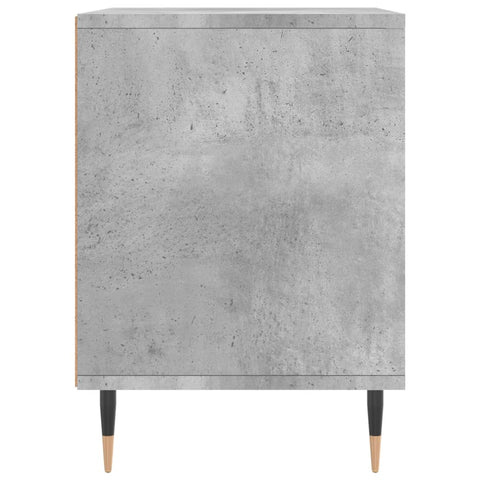vidaXL Bedside Cabinet Concrete Grey 40x35x50 cm Engineered Wood