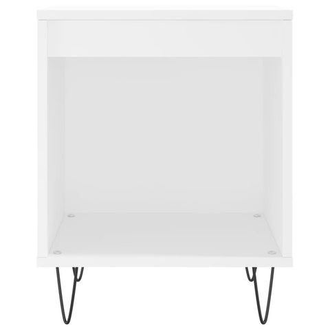 vidaXL Bedside Cabinets 2 pcs White 40x35x50 cm Engineered Wood