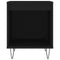 vidaXL Bedside Cabinets 2 pcs Black 40x35x50 cm Engineered Wood