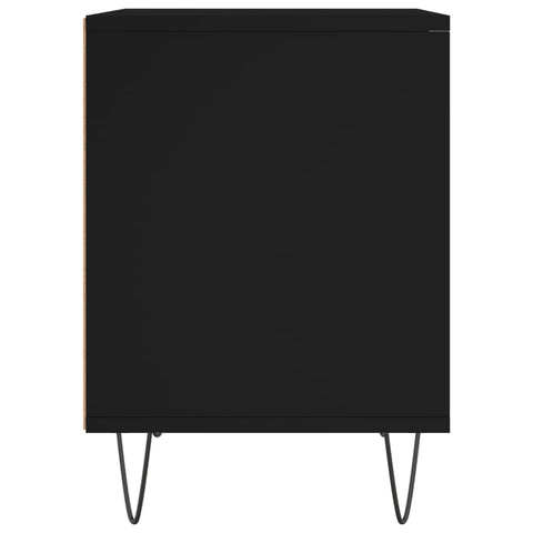 vidaXL Bedside Cabinets 2 pcs Black 40x35x50 cm Engineered Wood