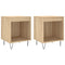 vidaXL Bedside Cabinets 2 pcs Sonoma Oak 40x35x50 cm Engineered Wood