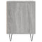 vidaXL Bedside Cabinet Grey Sonoma 40x35x50 cm Engineered Wood