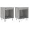 vidaXL Bedside Cabinets 2 pcs Grey Sonoma 40x35x50 cm Engineered Wood