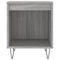 vidaXL Bedside Cabinets 2 pcs Grey Sonoma 40x35x50 cm Engineered Wood