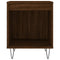 vidaXL Bedside Cabinet Brown Oak 40x35x50 cm Engineered Wood