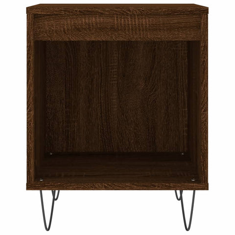 vidaXL Bedside Cabinets 2 pcs Brown Oak 40x35x50 cm Engineered Wood