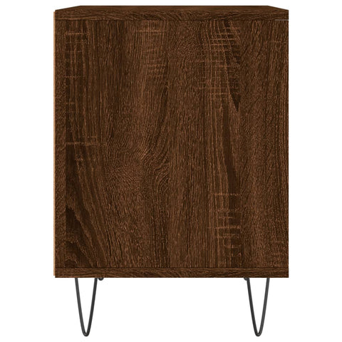 vidaXL Bedside Cabinets 2 pcs Brown Oak 40x35x50 cm Engineered Wood