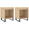 vidaXL Bedside Cabinets 2 pcs Sonoma Oak 40x35x50 cm Engineered Wood