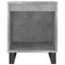 vidaXL Bedside Cabinets 2 pcs Concrete Grey 40x35x50 cm Engineered Wood