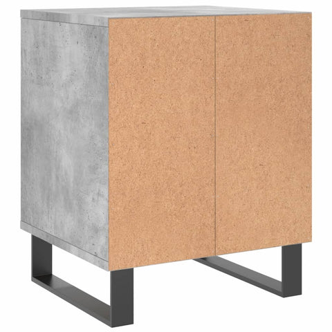 vidaXL Bedside Cabinets 2 pcs Concrete Grey 40x35x50 cm Engineered Wood