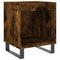 vidaXL Bedside Cabinets 2 pcs Smoked Oak 40x35x50 cm Engineered Wood