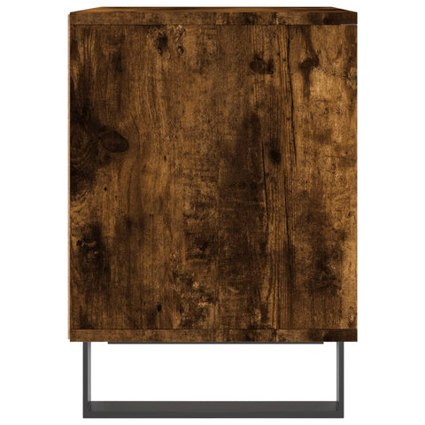 vidaXL Bedside Cabinets 2 pcs Smoked Oak 40x35x50 cm Engineered Wood