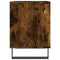 vidaXL Bedside Cabinets 2 pcs Smoked Oak 40x35x50 cm Engineered Wood