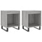vidaXL Bedside Cabinets 2 pcs Grey Sonoma 40x35x50 cm Engineered Wood