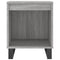vidaXL Bedside Cabinets 2 pcs Grey Sonoma 40x35x50 cm Engineered Wood
