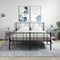 vidaXL Bedside Cabinets 2 pcs Grey Sonoma 40x35x50 cm Engineered Wood