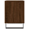 vidaXL Bedside Cabinets 2 pcs Brown Oak 40x35x50 cm Engineered Wood