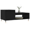 vidaXL Coffee Table Black 100x50x45 cm Engineered Wood