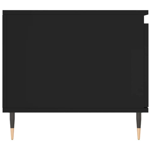 vidaXL Coffee Table Black 100x50x45 cm Engineered Wood