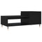 vidaXL Coffee Table Black 100x50x45 cm Engineered Wood