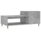vidaXL Coffee Table Concrete Grey 100x50x45 cm Engineered Wood