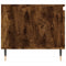 vidaXL Coffee Table Smoked Oak 100x50x45 cm Engineered Wood