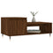 vidaXL Coffee Table Brown Oak 100x50x45 cm Engineered Wood