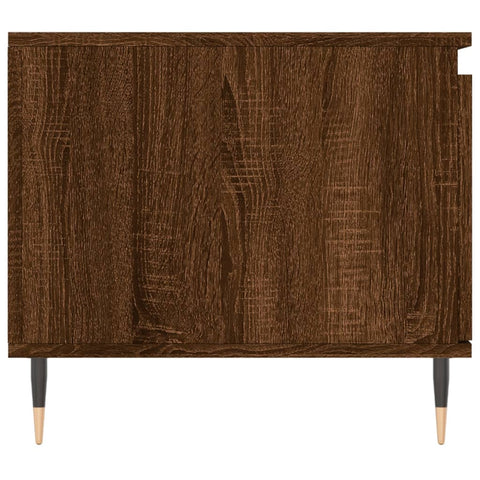 vidaXL Coffee Table Brown Oak 100x50x45 cm Engineered Wood