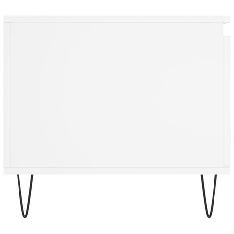 vidaXL Coffee Table White 100x50x45 cm Engineered Wood