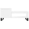 vidaXL Coffee Table White 100x50x45 cm Engineered Wood