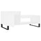 vidaXL Coffee Table White 100x50x45 cm Engineered Wood