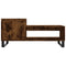vidaXL Coffee Table Smoked Oak 100x50x45 cm Engineered Wood